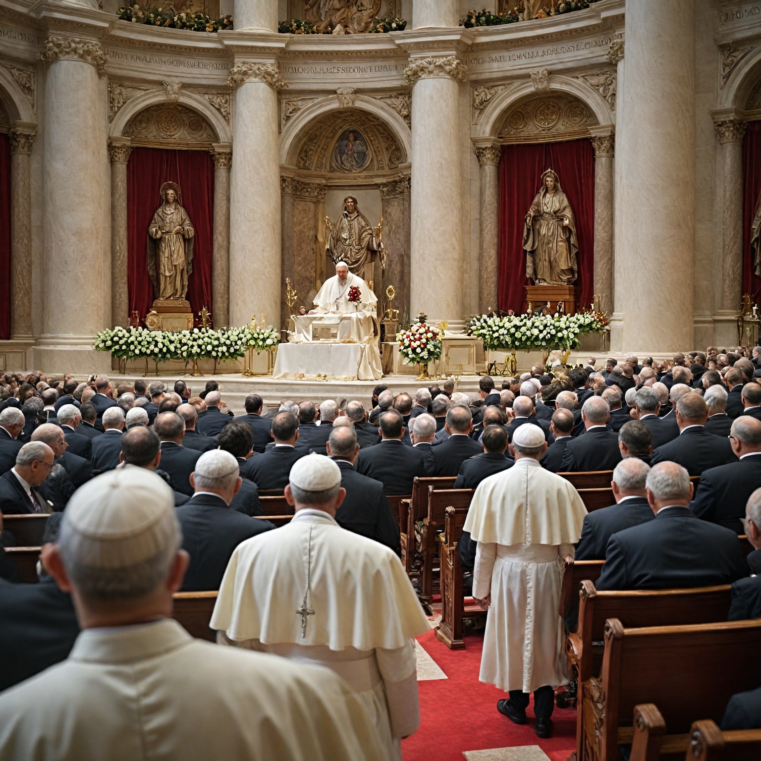 Emotional Farewell: People of All Backgrounds Honor Pope Francis at Memorial Service