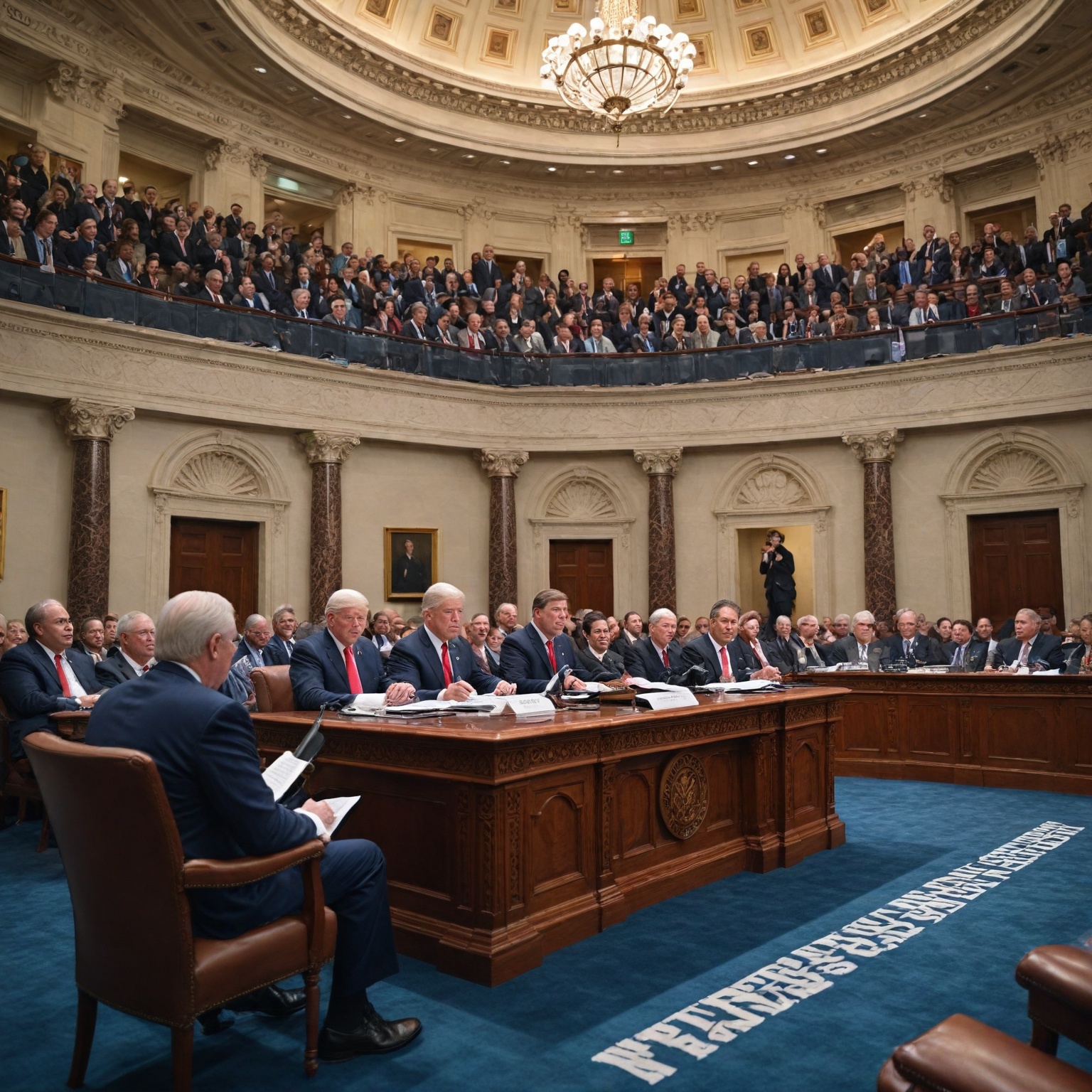 Republicans Celebrate as Trump Tax Bill Passes House and Moves to the Senate