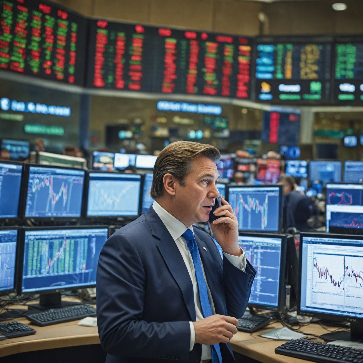 Dive into the Impact: European Stock and Bond Prices tumble in Response to Trumps 50% Tariff Warning on EU