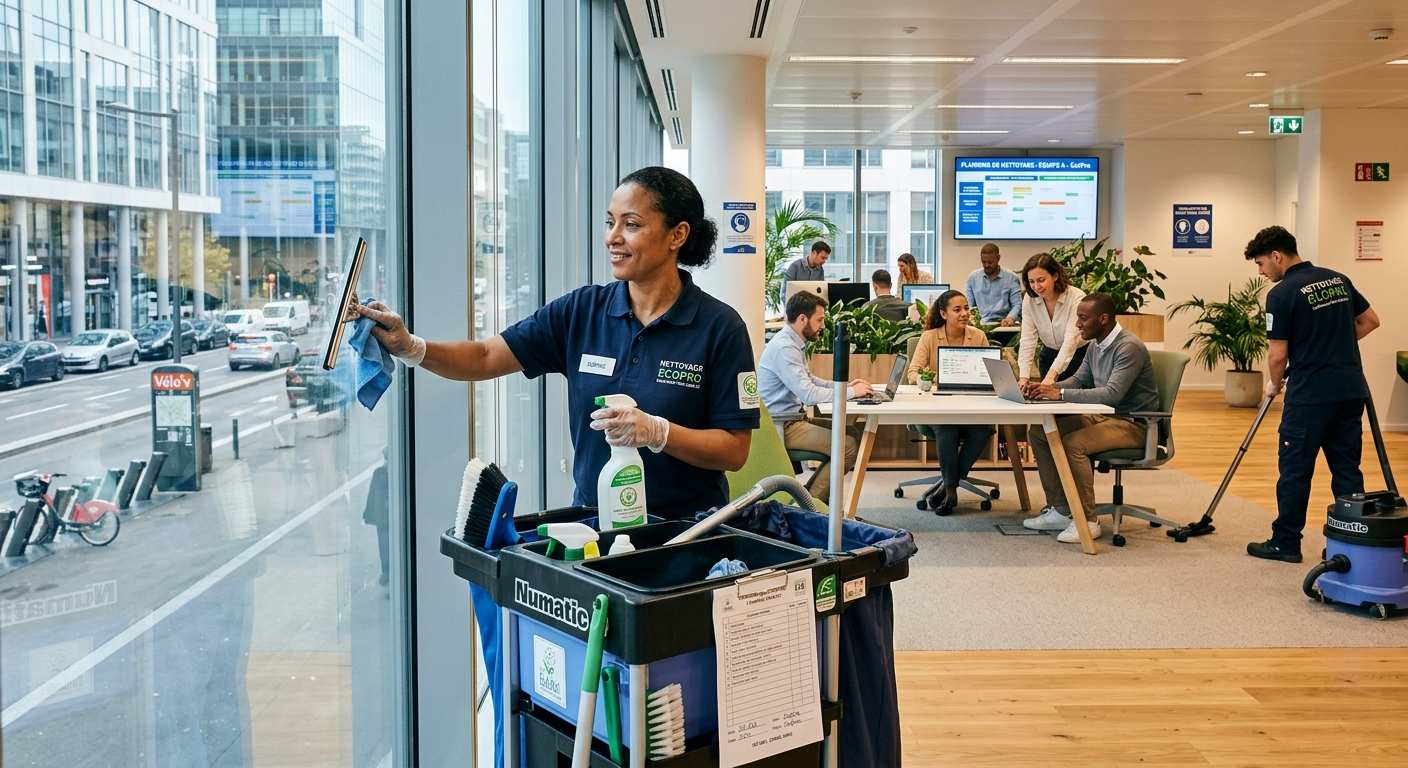Le nettoyage professionnel en France : un élément essentiel du quotidien des entreprises